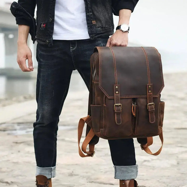 Leather Backpacks & Leather Rucksacks