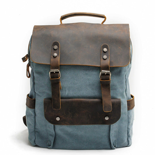 Vintage Canvas Backpack | HELSINKI