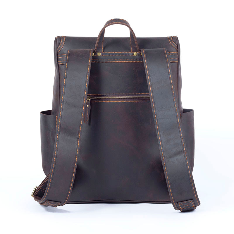 Leather Work Backpack | ROYA