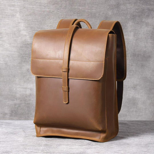 Leather Business Backpack | LYVE