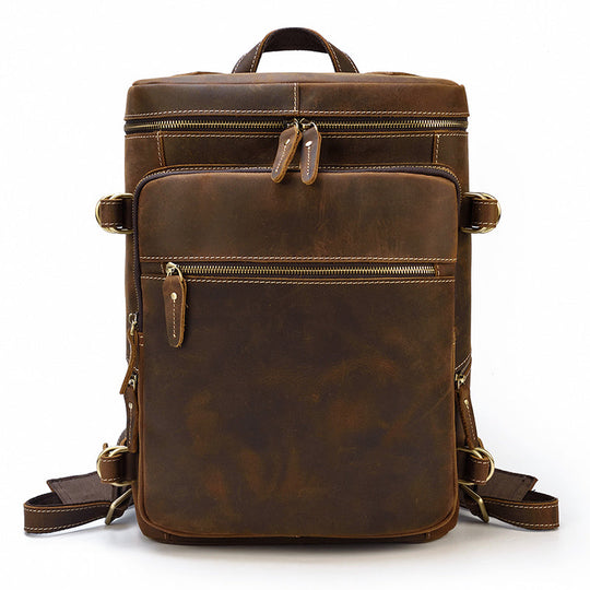 Leather Rucksack Backpack | NOVOA