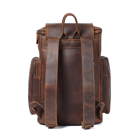 Leather Laptop Backpack | HORE