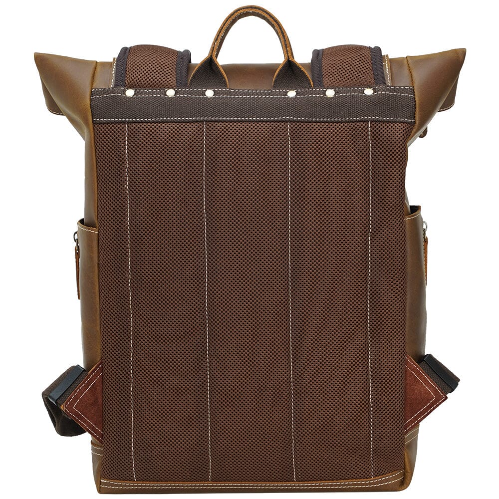 Leather Laptop Bookbag | VINSON