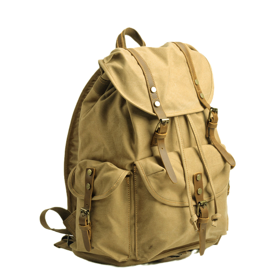 Military Canvas Backpack | MONTREAL