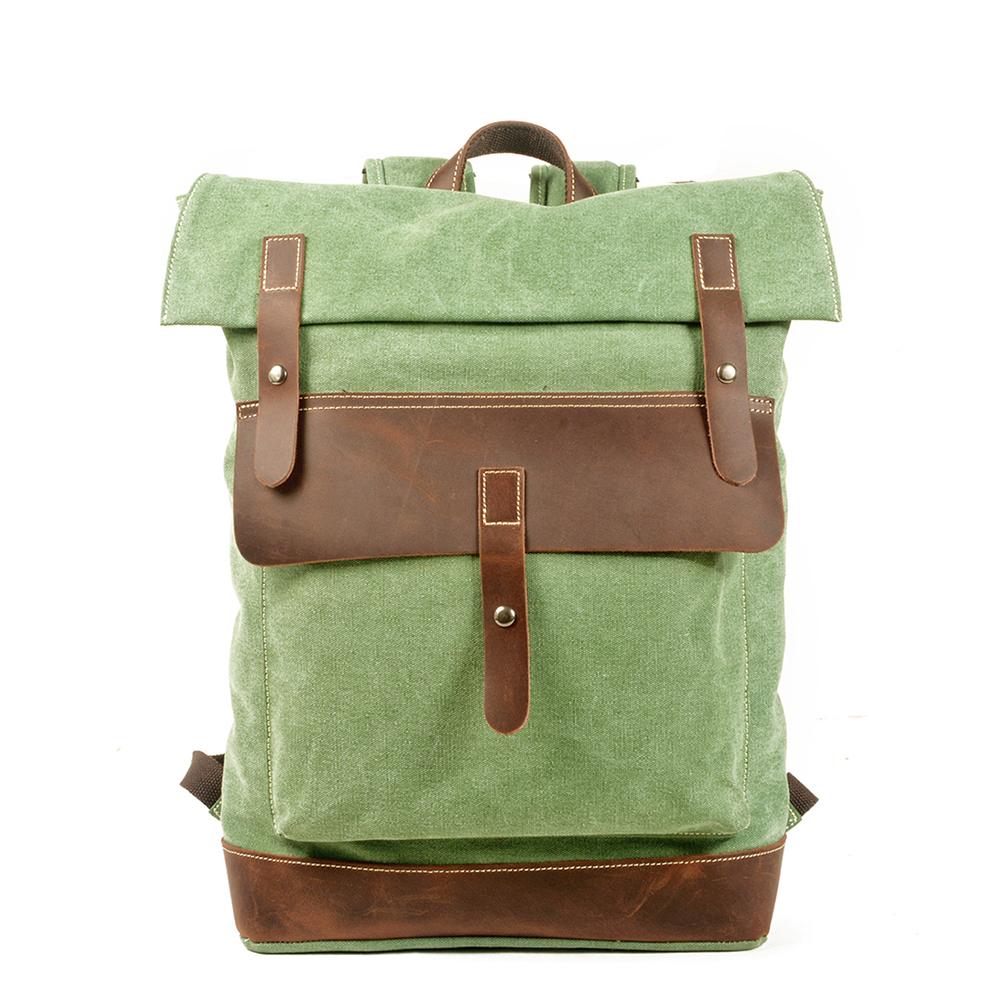 Waxed Cotton Backpack | GLASGOW