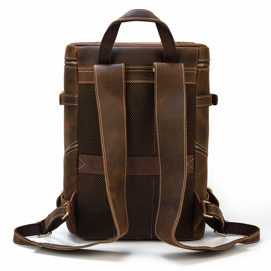 Leather Rucksack Backpack | NOVOA