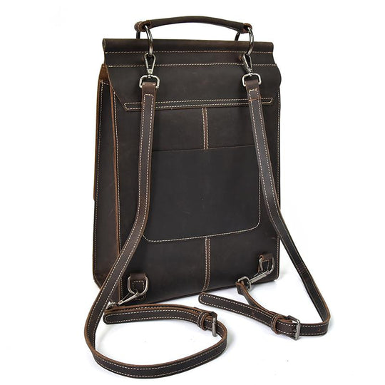 Leather Rucksack Handbag | TYA