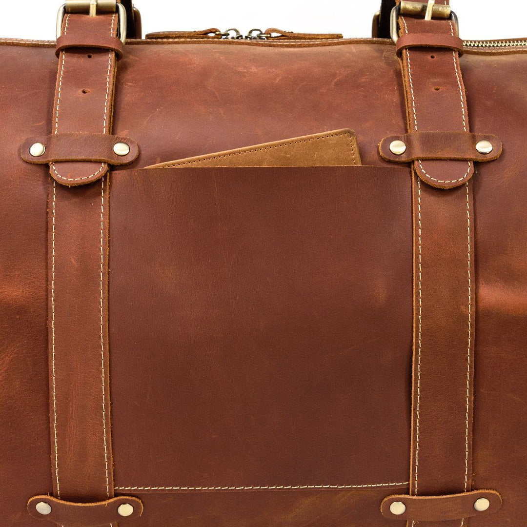 Leather Travel Bag | PANAMA