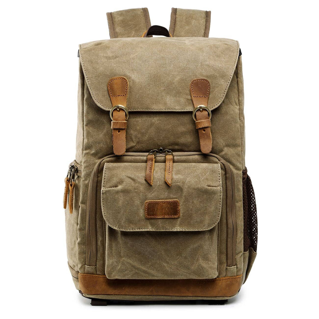 Waterproof Canvas Camera Backpack | YELLOWSTONE