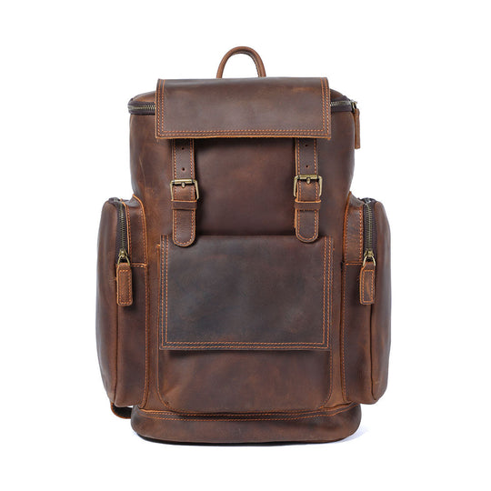 Leather Laptop Backpack | HORE