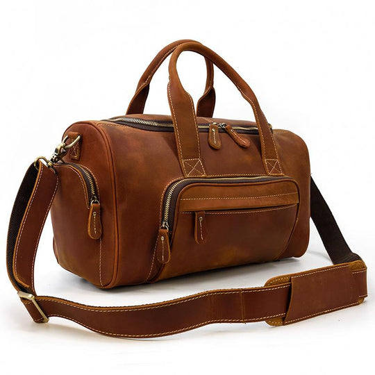 Men's Leather Holdall | GUAYAQUIL