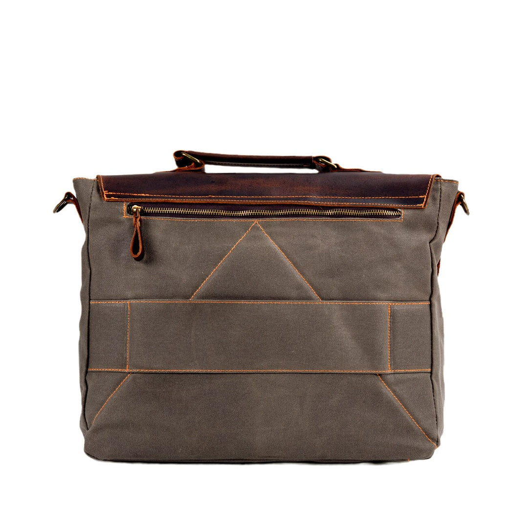 Vintage Canvas Messenger Bag | TULSA