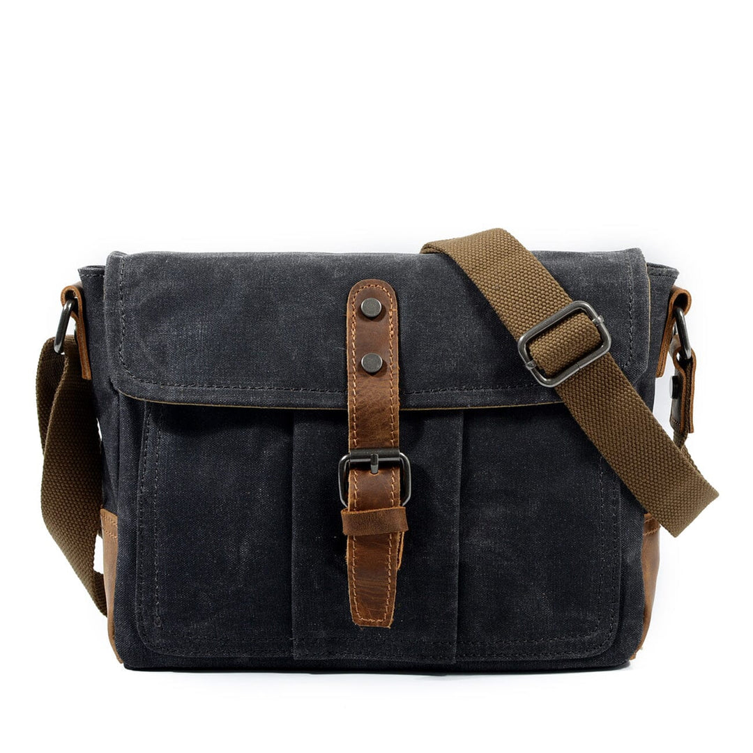 Small Canvas Messenger Bag | BALTIMORE