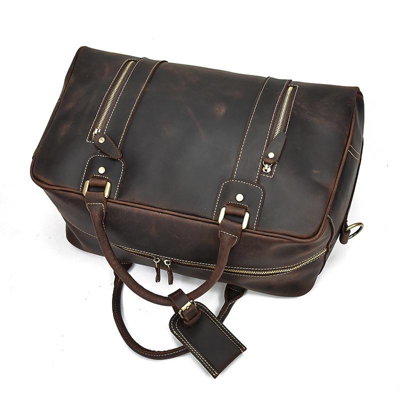 Leather Overnight Bag | QUITO