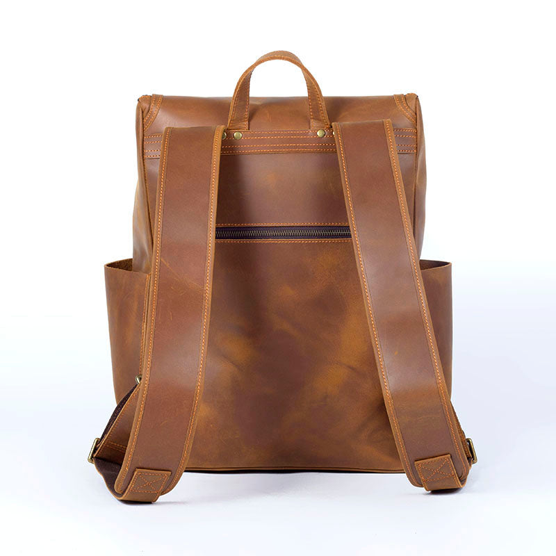 Leather Work Backpack | ROYA