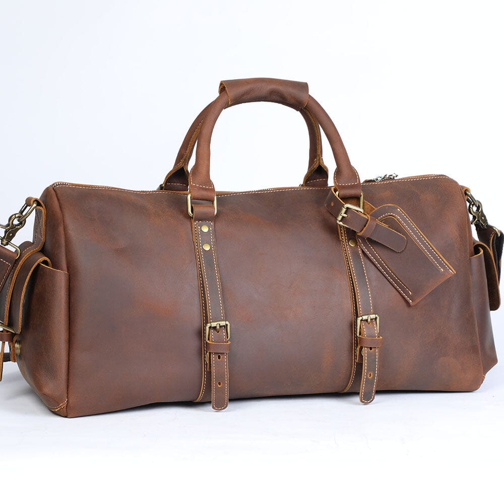 Leather Travel Duffle Bag | CARACAS