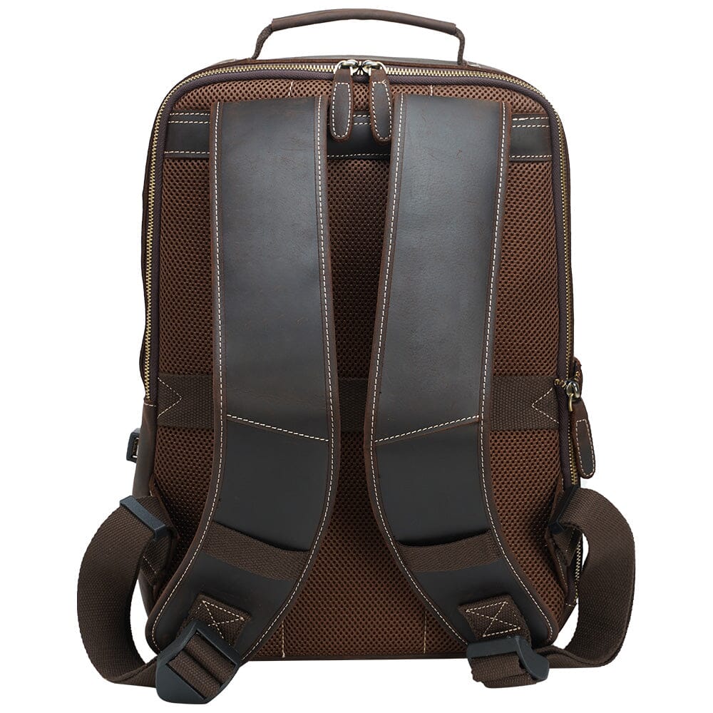 Crazy Horse Leather Backpack | EVEREST