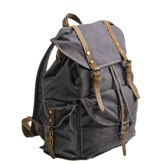 Military Canvas Backpack | MONTREAL