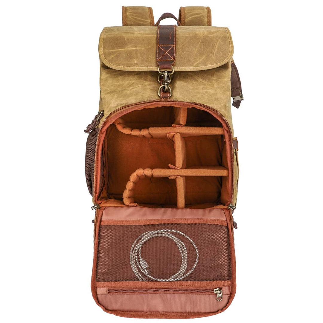 Canvas Camera Backpack | KRUGER