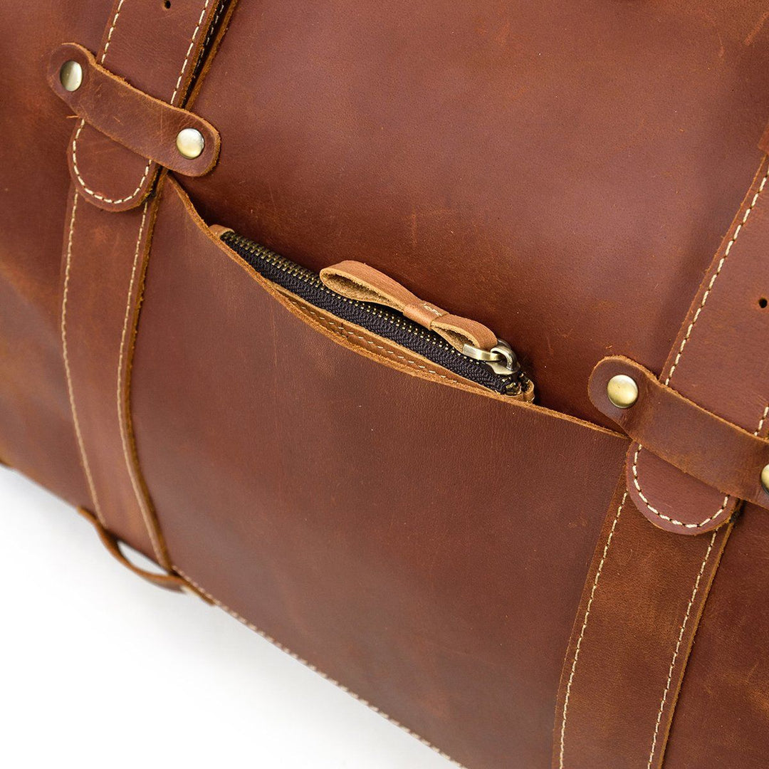 Leather Travel Bag | PANAMA