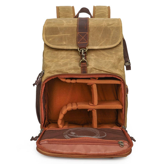 Canvas Camera Backpack | KRUGER