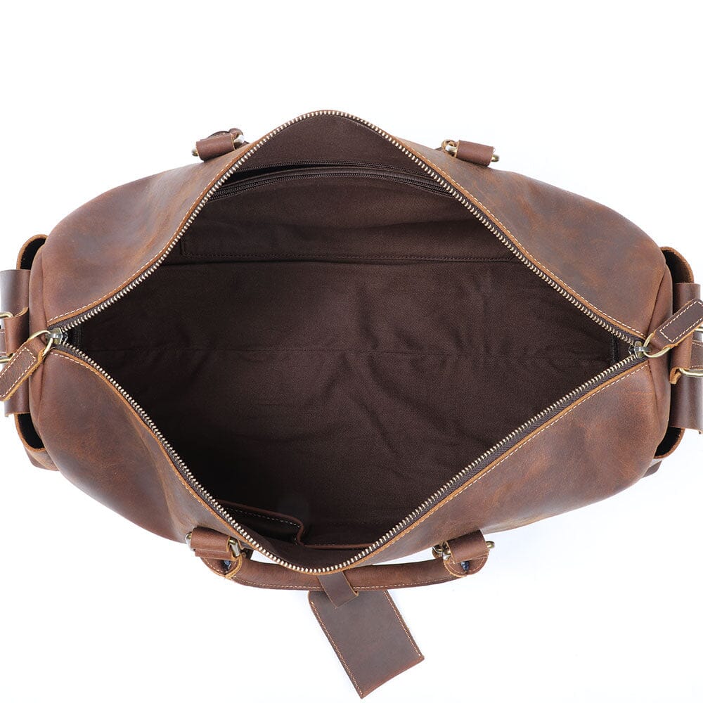 Leather Travel Duffle Bag | CARACAS