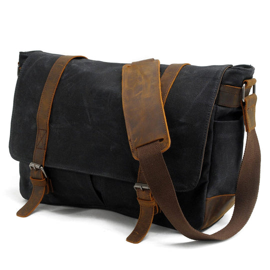 Canvas Laptop Messenger Bag | CHICAGO