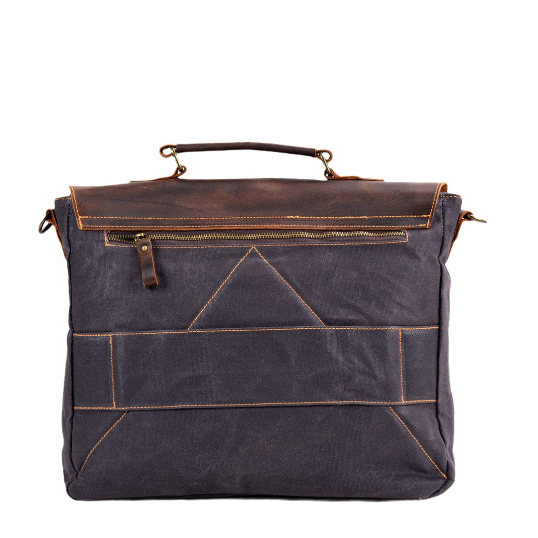 Vintage Canvas Messenger Bag | TULSA