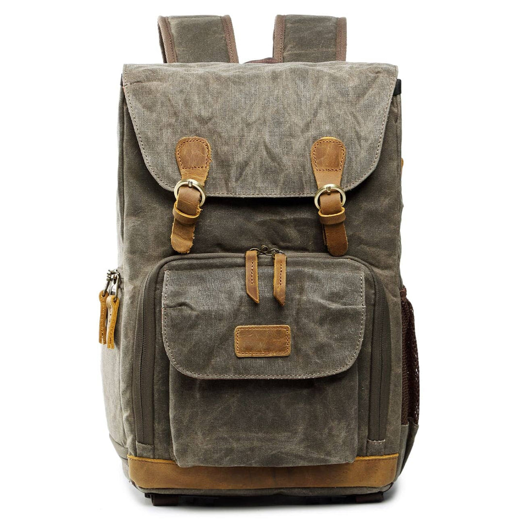 Waterproof Canvas Camera Backpack | YELLOWSTONE