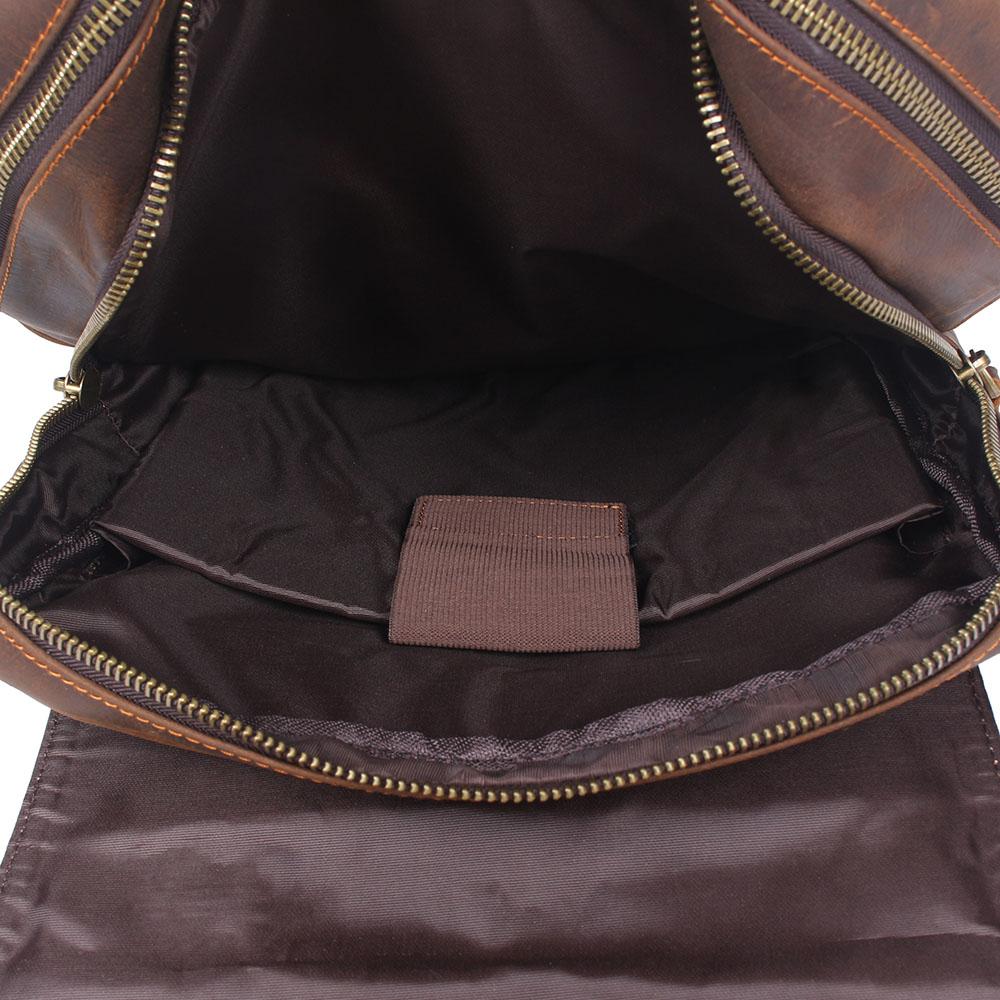 Brown Leather Rucksack | ÅRE