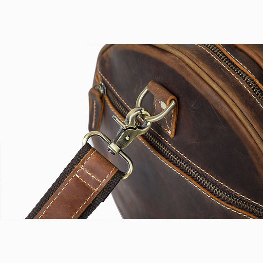 Large Leather Holdall | ASUNCION