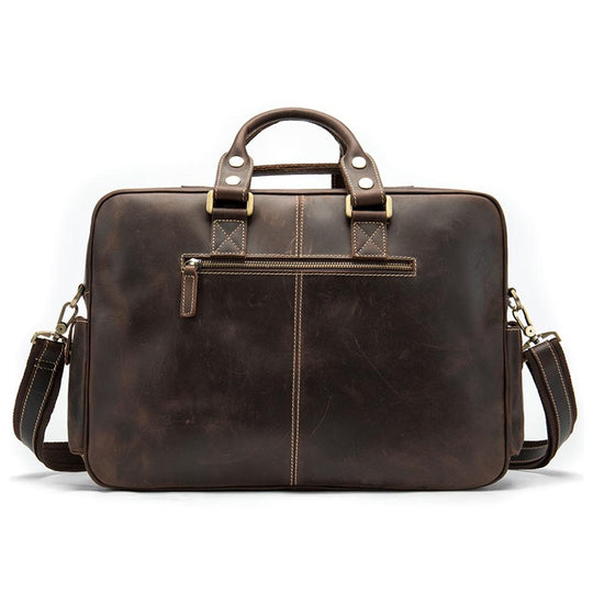 Leather Messenger Bag | MANOA