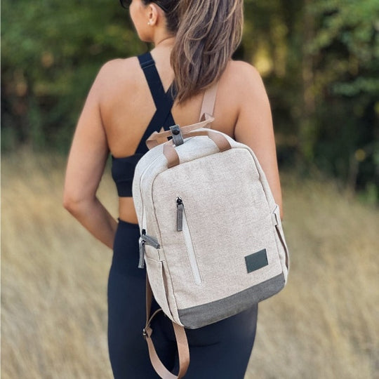 Mini Hemp Backpack | ZHANSAYA