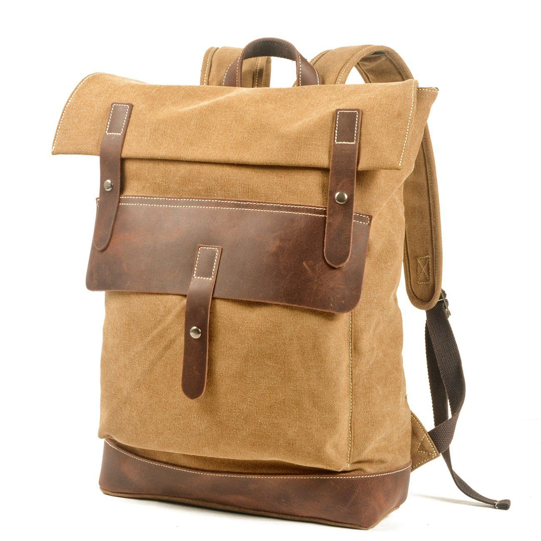 Waxed Cotton Backpack | GLASGOW