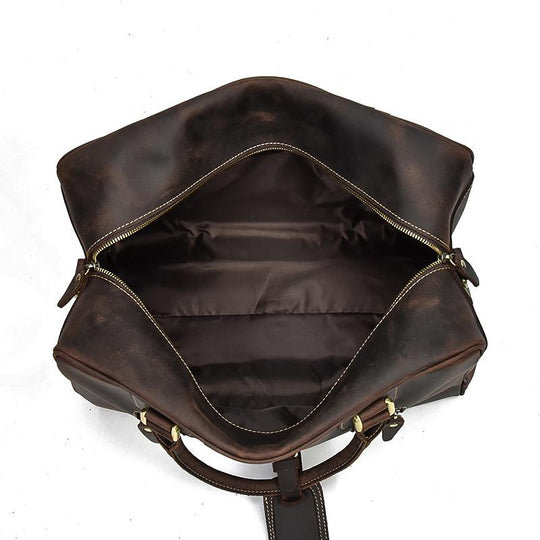 Leather Overnight Bag | QUITO