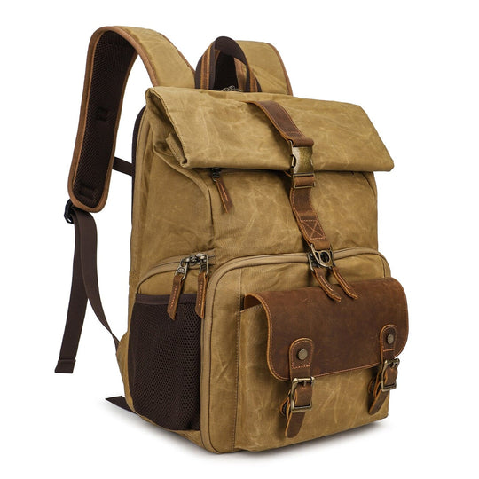 Vintage Style Camera Backpack | KILIMANDJARO