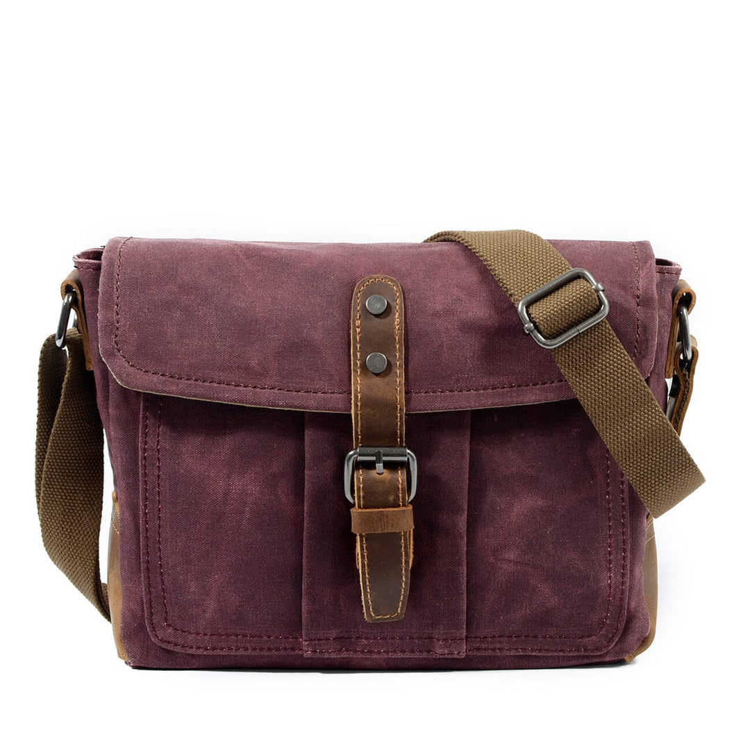 Small Canvas Messenger Bag | BALTIMORE