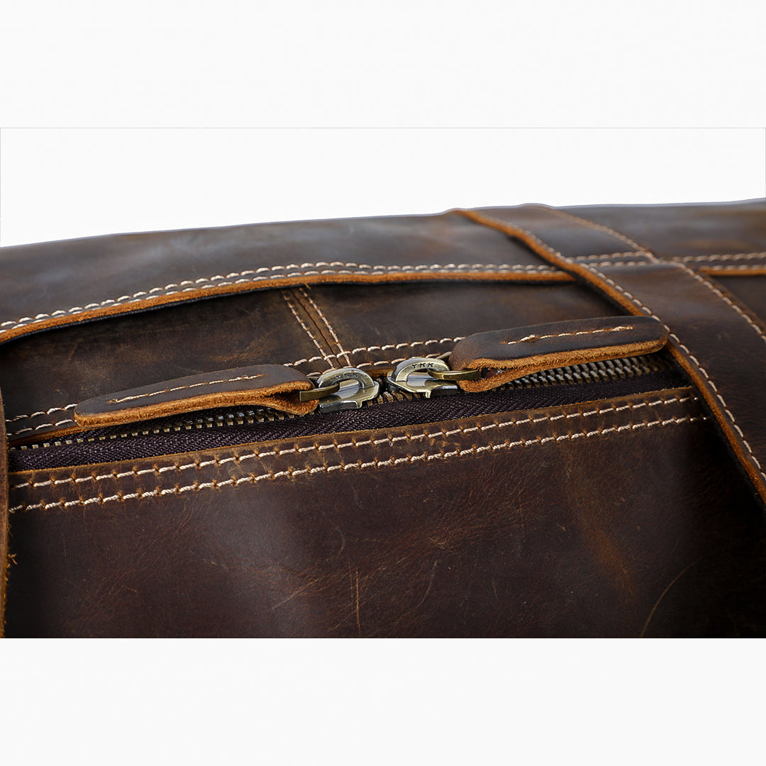 Large Leather Holdall | ASUNCION