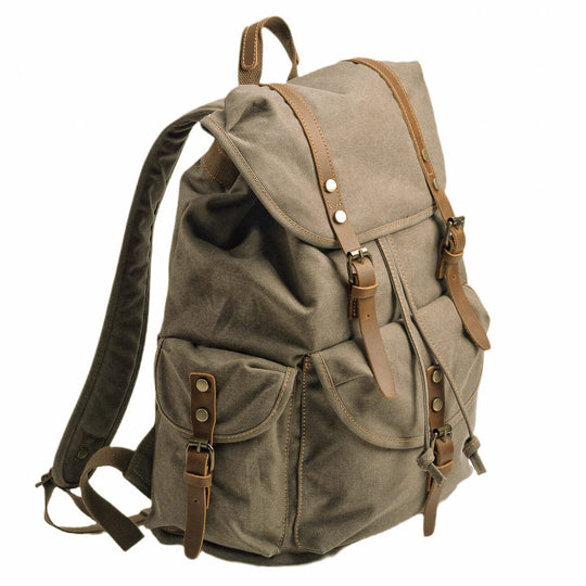 Military Canvas Backpack | MONTREAL