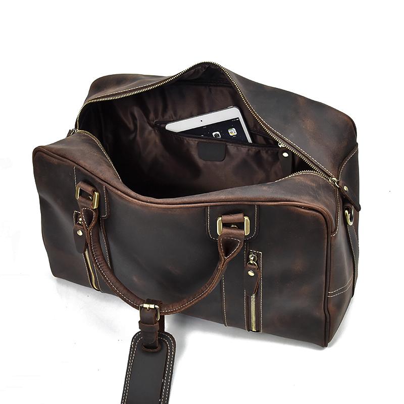 Leather Overnight Bag | QUITO