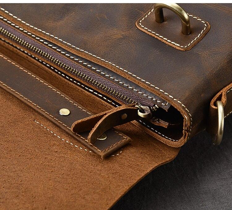 Brown Leather Handbag | AROHA