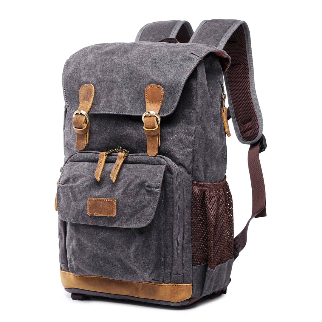 Waterproof Canvas Camera Backpack | YELLOWSTONE