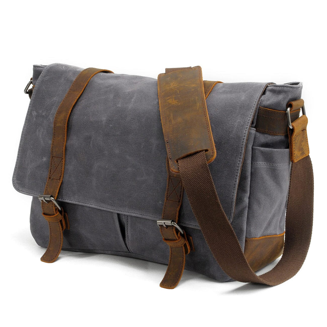 Canvas Laptop Messenger Bag | CHICAGO