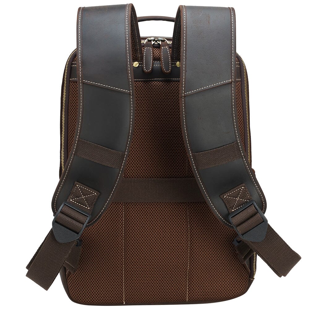 Crazy Horse Leather Backpack | EVEREST