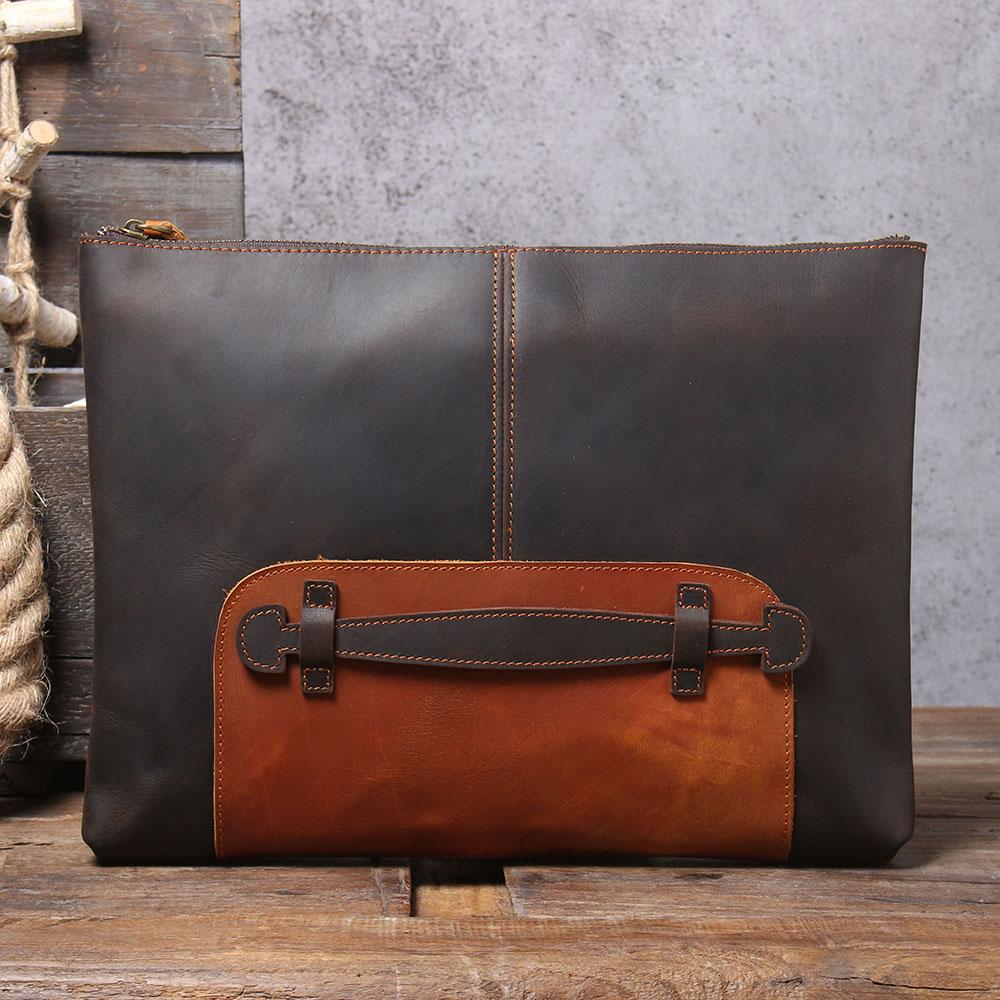 Leather Laptop Pouch | KAORA