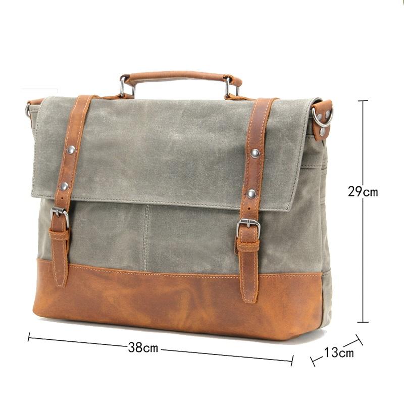 Canvas Briefcase | ANCHORAGE