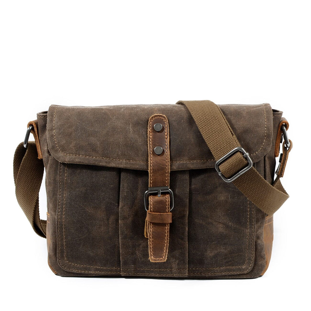 Small Canvas Messenger Bag | BALTIMORE