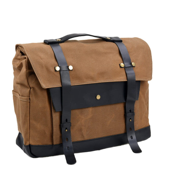 Canvas Motorcycle Saddlebag | JACKSON