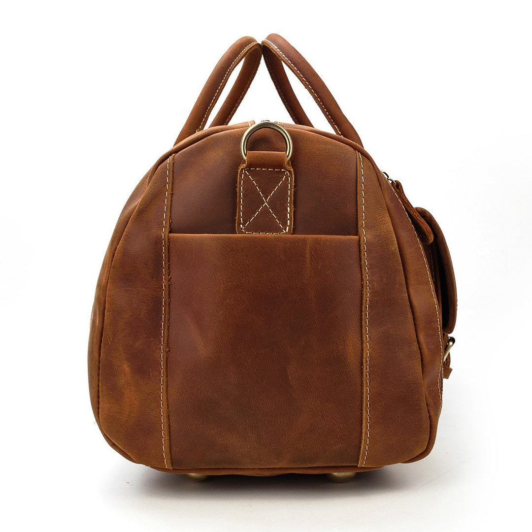 Men's Leather Weekend Bag | MANAGUA