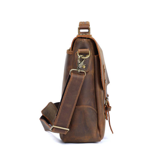 Leather Shoulder Bag | VATEA